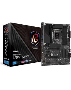 Материнская плата Z790 PG LIGHTNING Socket 1700 Z790 4xDDR5 2xPCI E 16x 3xPCI E 1x 4xSATA III ATX Re Asrock