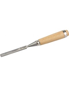 Стамеска долото 18096 12 Классик с деревянной ручкой хромованадиевая 12мм Зубр