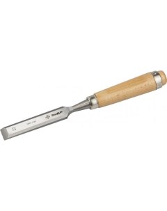 Стамеска долото 18096 22 Классик с деревянной ручкой хромованадиевая 22мм Зубр