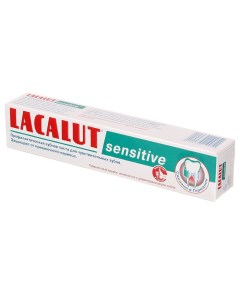 Зубная паста Sensitive 75 мл Lacalut