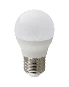 Лампа светодиодная E27 7 Вт 220 В шар 4000 К свет нейтральный белый Premium G45 LED Ecola