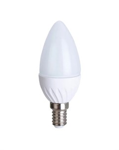 Лампа светодиодная E14 5 Вт 45 Вт 220 В свеча 4000 К свет нейтральный белый LED Ecola