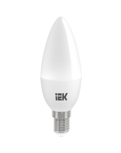 Лампа светодиодная E14 9 Вт 60 Вт 230 В свеча 4000 К свет нейтральный белый C35 LED Iek