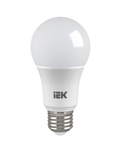 Лампа светодиодная E27 13 Вт 75 Вт 230 В груша 6500 К свет холодный дневной A60 LED Iek