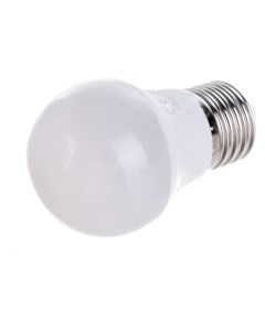 Лампа светодиодная E27 10 Вт 220 В шар 2700 К свет теплый белый Premium G45 LED Ecola