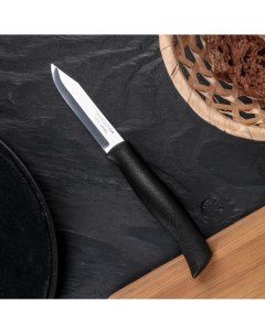 Нож кухонный Athus для овощей нержавеющая сталь 7 5 см рукоятка пластик 23080 903 TR Tramontina