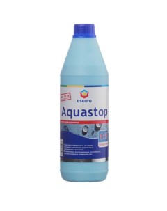 Грунтовка воднодисперсионная акриловая Aquastop Classic концентрат 1 5 1 л Eskaro