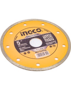 Сплошной алмазный диск Ingco