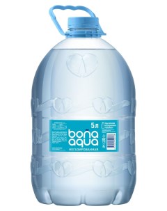 Вода питьевая негазированная 5 л Bona aqua