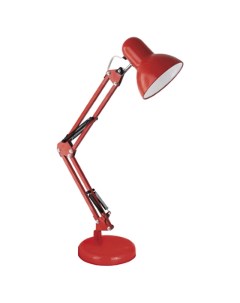 Лампа настольная 60Вт E27 красный Ultraflash