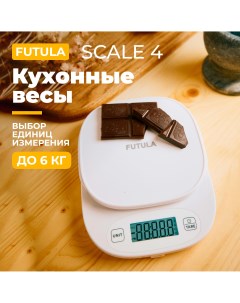 Весы кухонные Scale 4 белые Futula