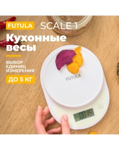 Весы кухонные Scale 1 белые Futula