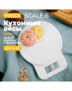 Весы кухонные Scale 6 белый Futula