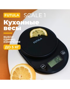 Весы кухонные Scale 1 черные Futula