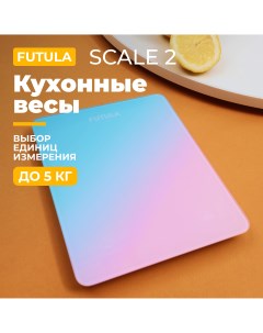 Весы кухонные Scale 2 голубые розовые Futula