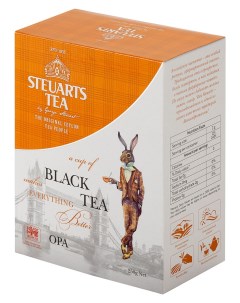 Чай черный листовой black tea OPA 250 г Steuarts