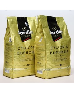 Кофе в зернах Ethiopia Euphoria 1 кг х 2 шт Jardin