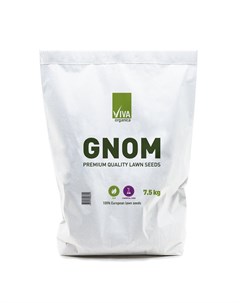 Семена газона GNOM 7 5 кг Viva organica