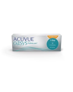 Контактные линзы Oasys 1 Day with HydraLuxe for Astigmatism 30 линз 2 25 1 25 10 Acuvue