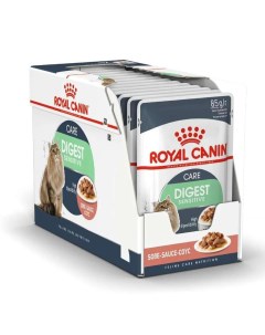 Влажный корм для кошек DIGEST SENSITIVE при аллергии 24 шт по 85 г Royal canin