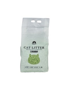 Наполнитель для кошачьего туалета зеленый чай 6л Cat litter