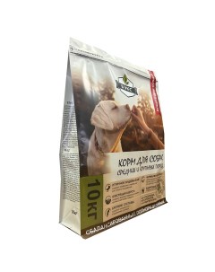 Сухой корм для собак для средних и крупных пород рыба 10 кг Бэкс