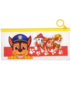 Пенал мягкий 1 отделение 100х210 мм пвх щенячий патруль Paw patrol