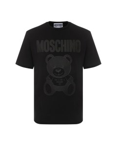 Хлопковая футболка Moschino