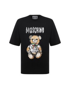 Хлопковая футболка Moschino