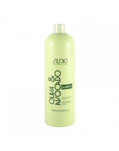 Шампунь увлажняющий для волос с маслами авокадо и оливы 1000 мл Kapous (россия)