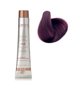 Стойкая крем краска Экстра светлый фиолетовый каштан 5 222 Luxury Hair Color Exclusive Light Iris Br Green light (италия краски)