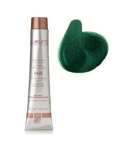 Стойкая крем краска Зеленый Luxury Hair Color Green Green light (италия краски)