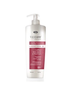 Оживляющий шампунь для окрашенных волос Chroma Care Revitalizing Shampoo 110023000 1000 мл Lisap milano (италия)