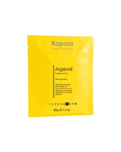 Обесцвечивающий порошок для волос с маслом арганы Kapous (россия)