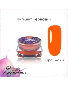 Набор Пигмент неоновый оранжевый 5 шт Serebro