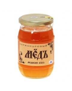 Мед натуральный Кориандровый 450 г Медовый век