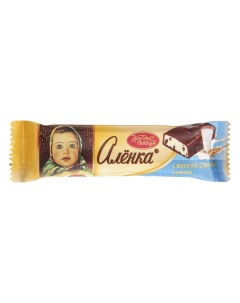Шоколад с молочно злаковой начинкой 45 г Аленка