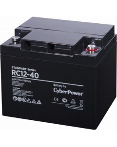 Аккумуляторная батарея Standart Series RC 12 40 Cyberpower