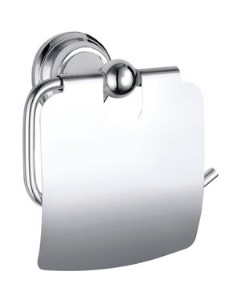 Держатель туалетной бумаги Morava с крышкой хром MKA0400 Rav slezak