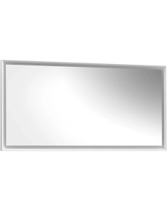 Зеркало 140x70 см белый глянец Валенсия В 140 4810924247506 Belux