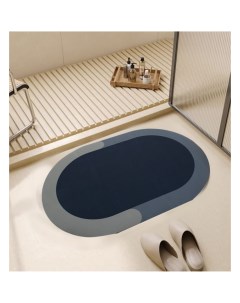 Коврик для ванной Спанч противоскользящий 40x60 см цвет микс в 5 цветах Без бренда