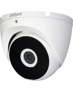 Камера видеонаблюдения аналоговая DH HAC T2A21P 0280B 2 8 2 8мм HD CVI HD TVI цв корп белый Dahua