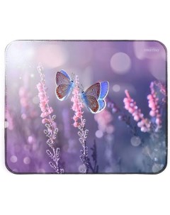 Коврик для мыши Summer S фиолетовый розовый резина ткань 275х228х3мм Smartbuy