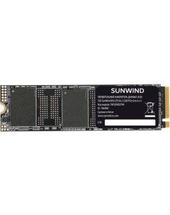 SSD накопитель NV4 SWSSD002TN4 2ТБ M 2 2280 PCIe 4 0 x4 NVMe M 2 rtl Sunwind