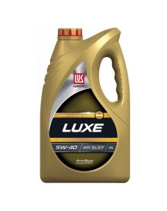 Моторное масло Люкс 5W 40 4л полусинтетическое Lukoil