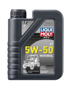 Моторное масло ATV 4T Motoroil 5W 50 1л синтетическое Liqui moly