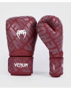Перчатки боксерские Contender 1 5 XT Burgundy White 14 унций Venum