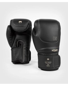 Перчатки боксерские Impact Evo Black Beige 14 унций Venum