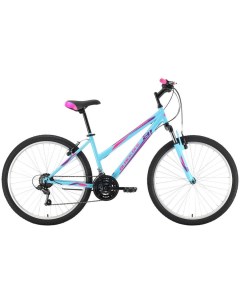 Велосипед взрослый Alta 26 голубой розовый фиолетовый 14 5 HQ 0005365 Black one