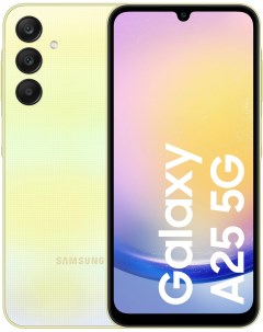 Телефон Galaxy A25 8 256Gb желтый SM A256EZYHCAU Samsung